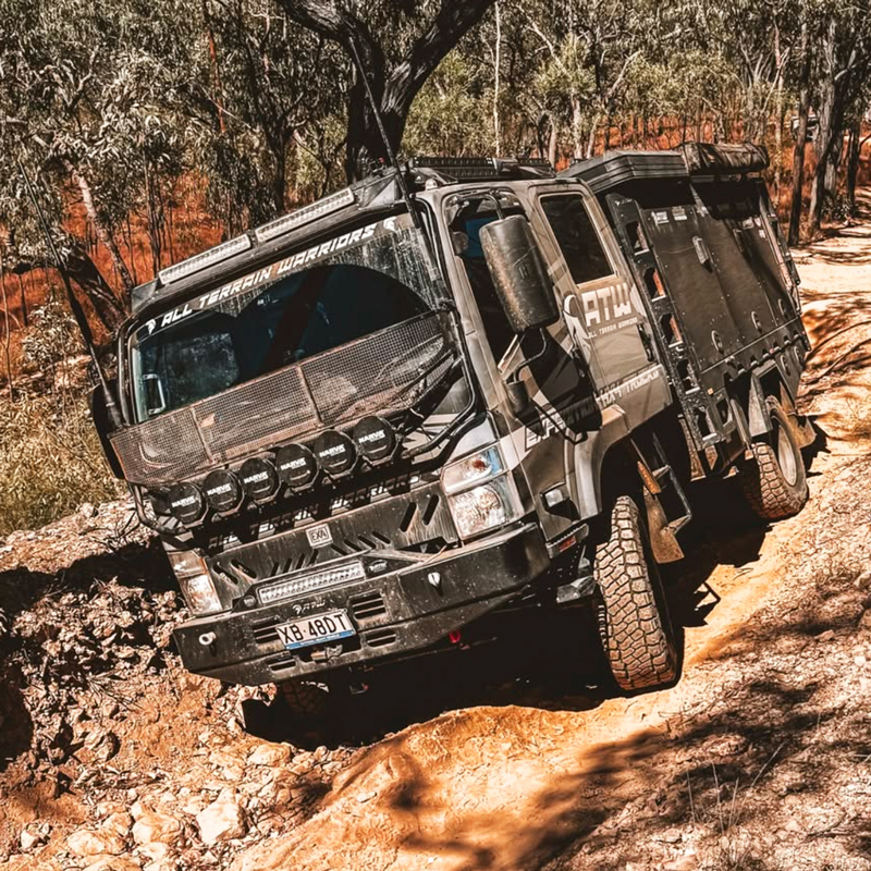 atw expedition truck rough road
