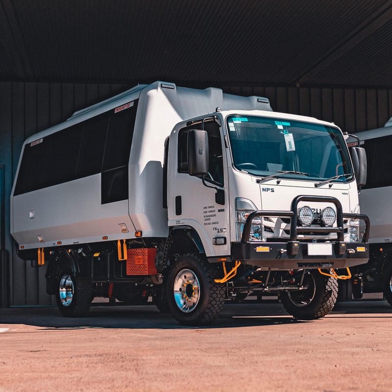 atw custom multi seat truck